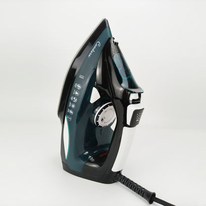 Steam Iron for Clothes 2200W, Ceramic Non-Stick Plate, Thermostatically Controlled with Self-Clean Function, Compact and Portable Clothes Iron for travel