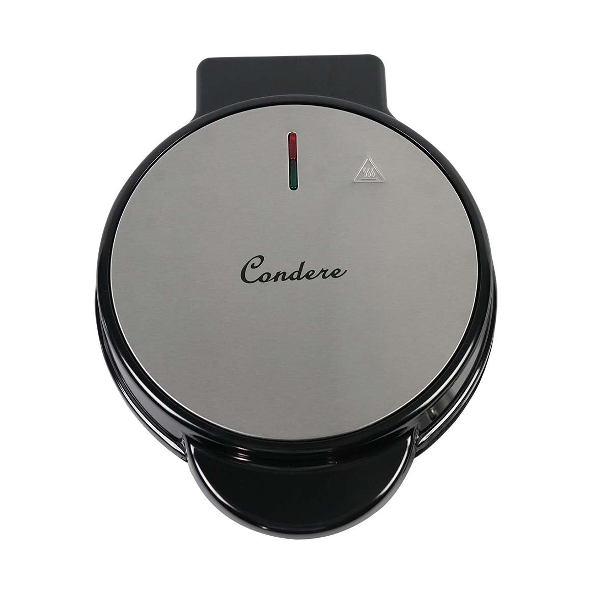 Condere Round Waffle Maker ZS-2433 – Mini Waffle Maker, Thin Waffle Maker, Cast Iron Waffle Iron, and Small Waffles Maker for Perfect Breakfast