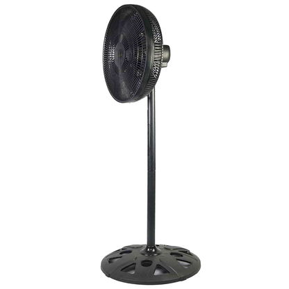 Condere 18" Telescopic Pedestal Fan FS45-Z20M – Oscillating Standing Floor Fan, Bedroom Fan, Tall Fan, Quiet Electric Fan for bedroom