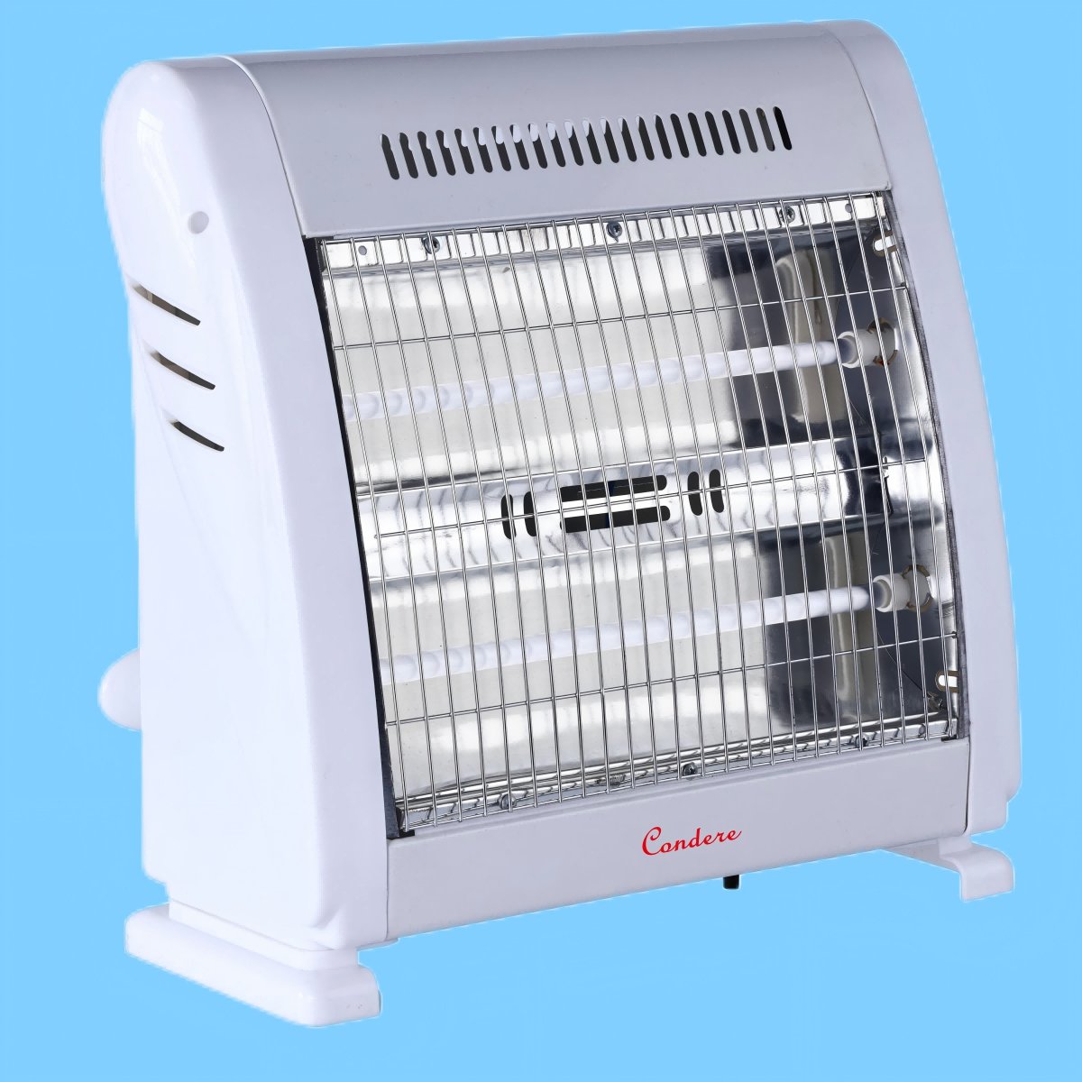 CONDERE Electric Space Heater ZR-2006 800W Quartz Tube Heater, 2 Heating Settings, Portable Mini Heater with Handle, Desk Heater for Indoor Use, Office & Bedroom