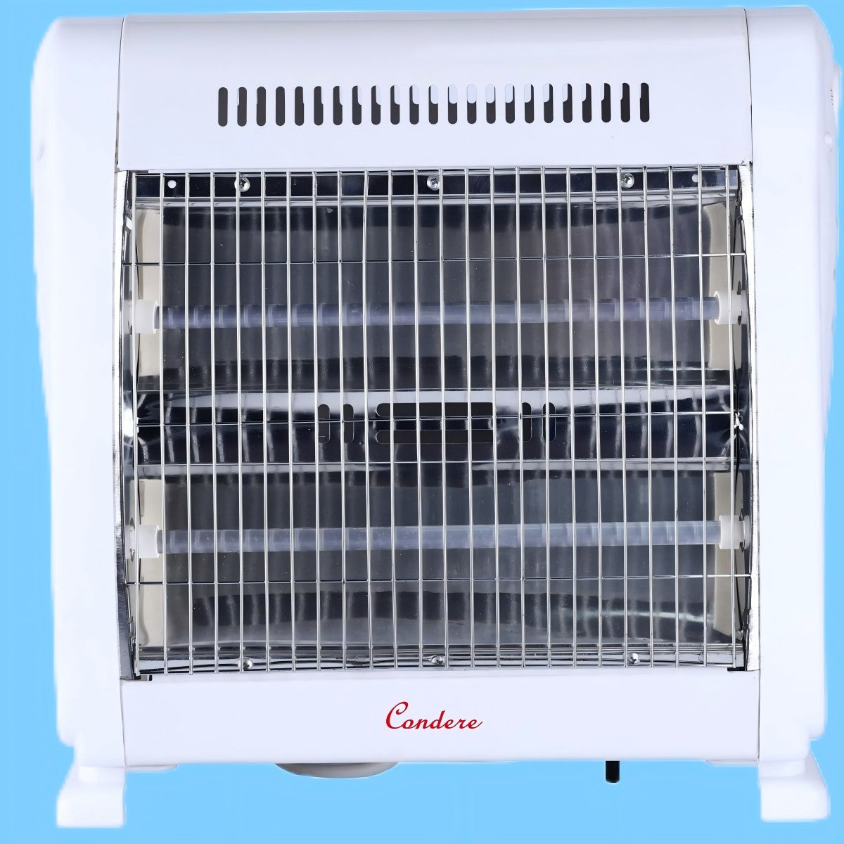 CONDERE Electric Space Heater ZR-2006 800W Quartz Tube Heater, 2 Heating Settings, Portable Mini Heater with Handle, Desk Heater for Indoor Use, Office & Bedroom