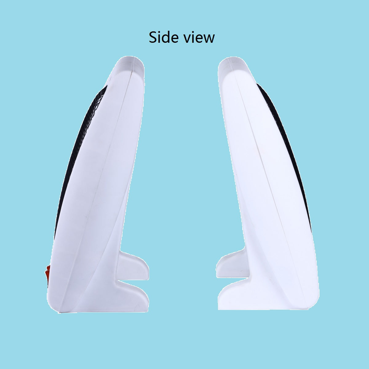 CONDERE Electric Heater ZR-2007 – 800W Quartz Space Heater with 2 Heating Settings, Mini Portable Heater for Indoor Use, Room & Office Heater with Tip-Over Protection