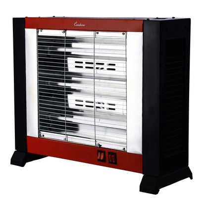 CONDERE Electric Heater ZR-2102, 1600W Quartz Tube Space Heater, Portable Heater for Indoor Use, Room, Bedroom, Office