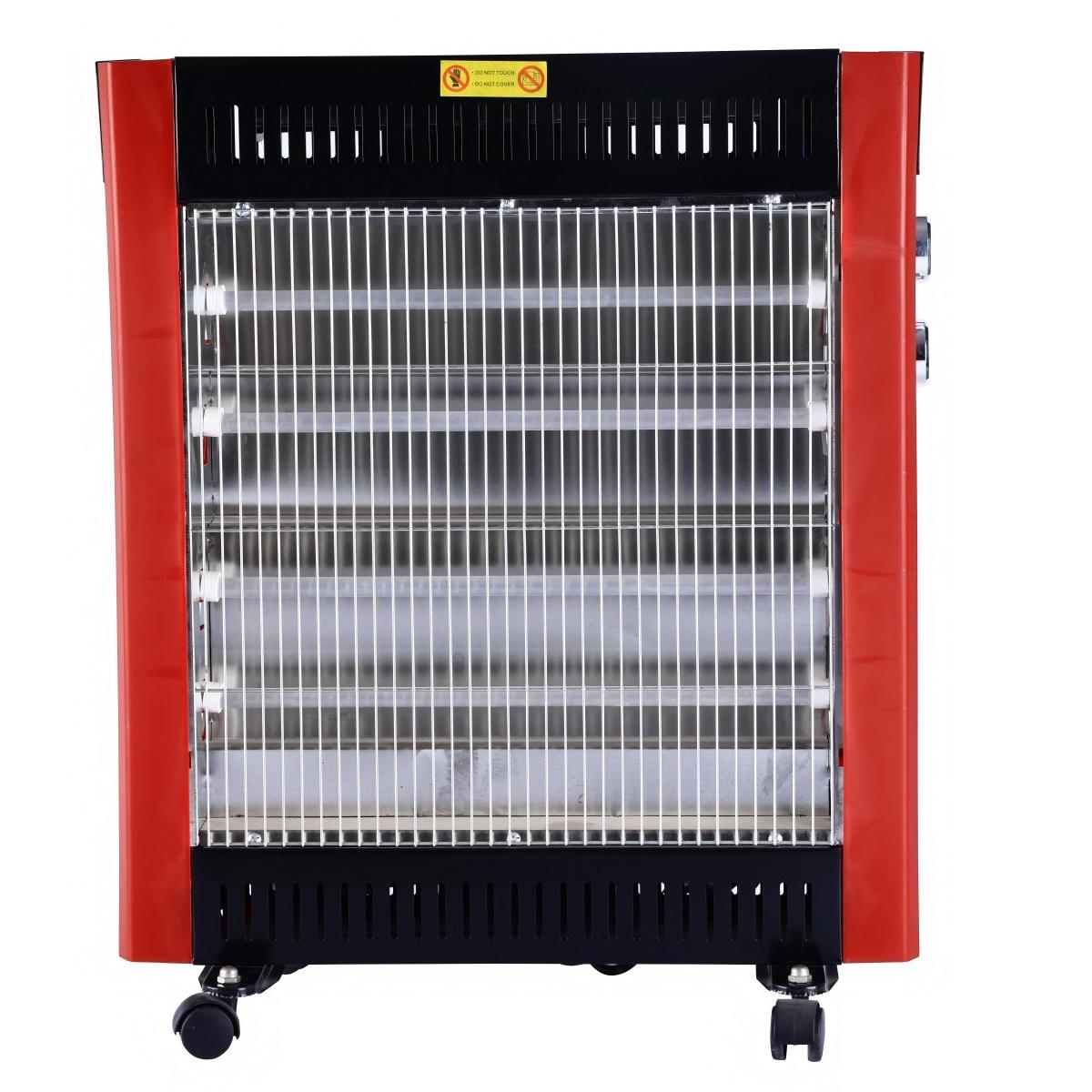 CONDERE Electric Heater ZR-2202, 5 Quartz Tube Space Heater, Portable Electric Heater for Indoor Use, Room, Bedroom, Office