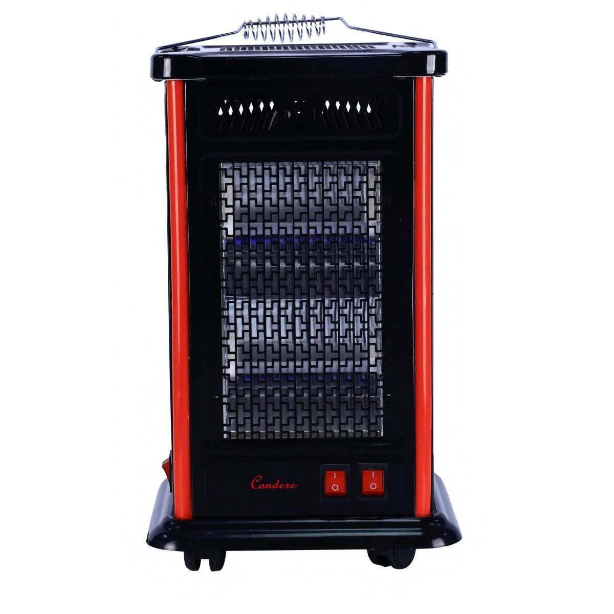 CONDERE Electric Heater ZR-2203, 10 Quartz Tubes, 5-Face Space Heater, Portable Electric Heater for Indoor Use, Room, Office, Bedroom