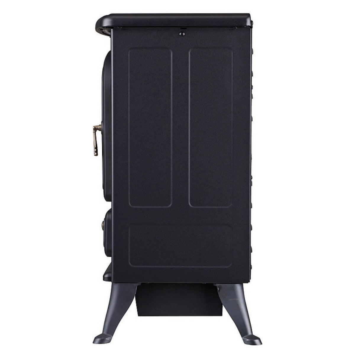 CONDERE Electric Heater ZR-8002, Freestanding Electric Fireplace Heater with Real Log Flame Effect, Adjustable Thermostat, 2 Heat Settings, Perfect Space Heater for Bedroom, Office, and Large Room