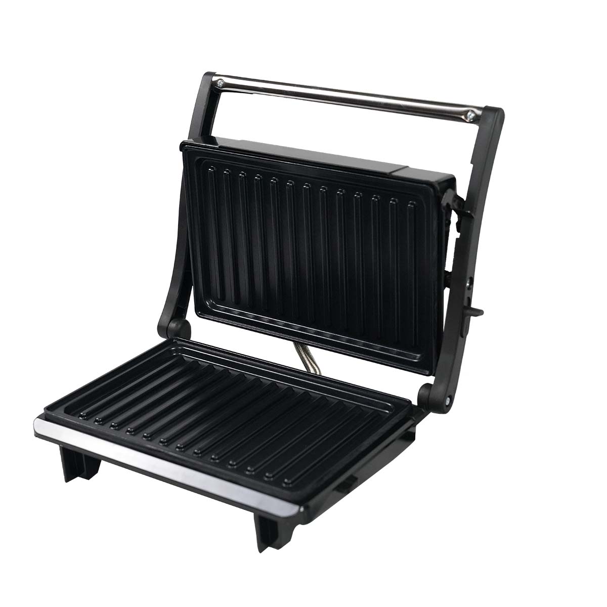 Condere Mini Contact Grill ZS-2432 – Indoor Electric Grill, Panini Press, Electric Grill for Kitchen, Small Indoor Grill for Grilled Cheese