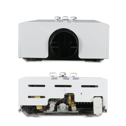 Condere LPG Tankless Water Heater Gas 20L, Outdoor Gas Water Heater with LED Display, Flame Failure & Overheat Protection – LQ-4020(HB), Ideal for Family Use.